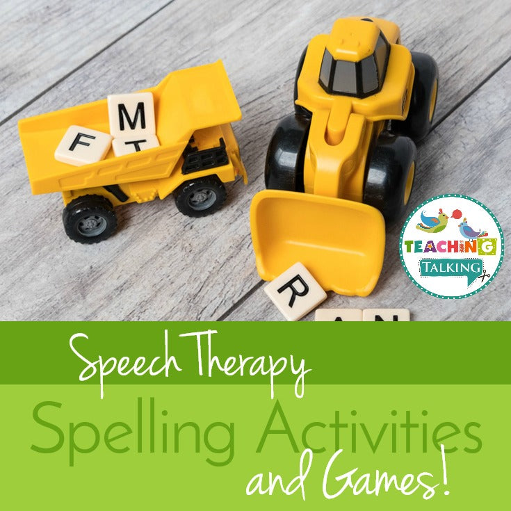 Best Speech Therapy Spelling Activities and Games