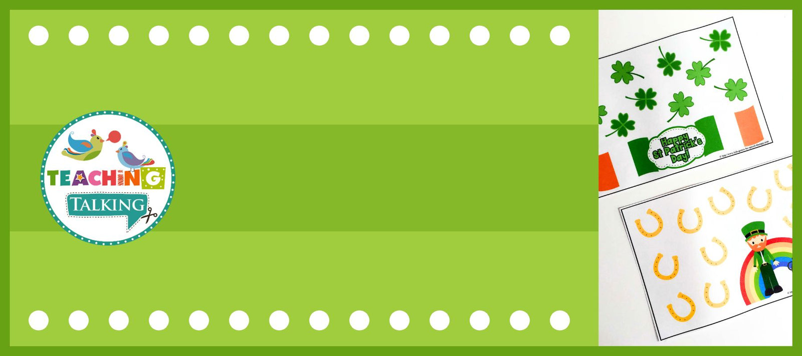 St. Patrick's Day Game Boards Freebie