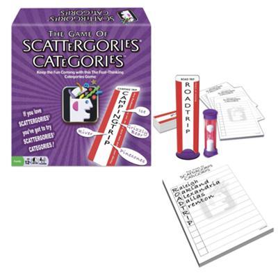 Scattergories Categories for Speech Therapy