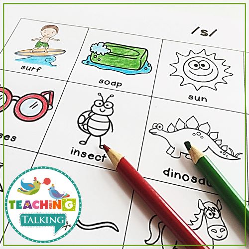 Speech Therapy S Articulation Activities - Feed the Monkey Game