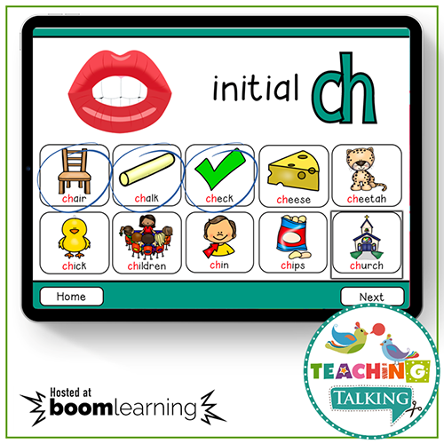 Teaching Talking BOOM Cards BOOM Cards - Articulation Activities for /CH/