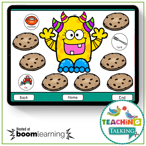 Teaching Talking BOOM Cards BOOM Cards - Articulation Activities for /F/