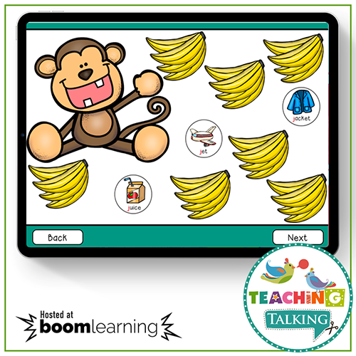 Teaching Talking BOOM Cards BOOM Cards - Articulation Activities for /J/