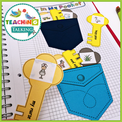Teaching Talking Printable Articulation Notebook Templates