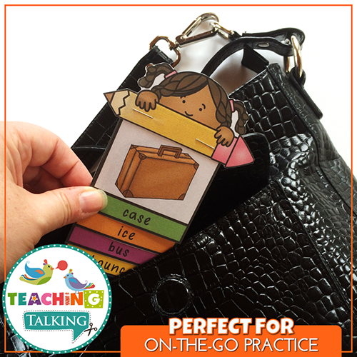 Teaching Talking Printable Articulation "Take Home" Flip Books - Early Sounds