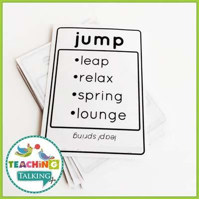 Teaching Talking Printable CCSS Aligned Vocabulary for First Grade - Jungle Theme