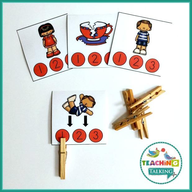 Teaching Talking Printable Nursery Rhyme Activities for Jack and Jill