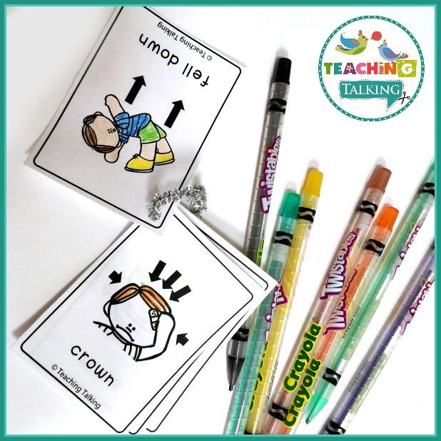 Teaching Talking Printable Nursery Rhymes Activities Bundle for Speech Therapy