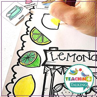 Teaching Talking Printable Progress Monitoring Sticker Sheets and Games