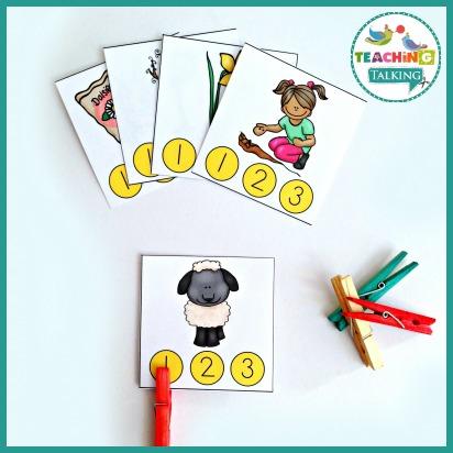 Teaching Talking Printable Spring Vocabulary Activities