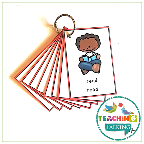Teaching Talking Printable Worksheets, Game and Cards for Irregular Verbs