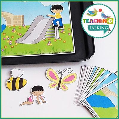 Teaching Talking Seasons Value Bundle Preschool Language Activities for Speech Therapy
