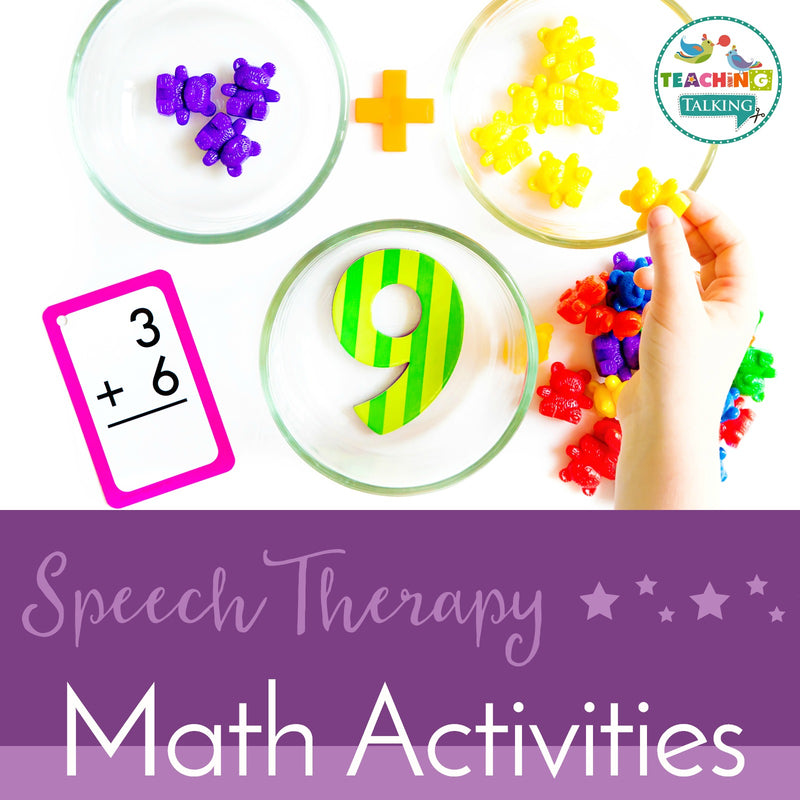 speech therapy math word problems