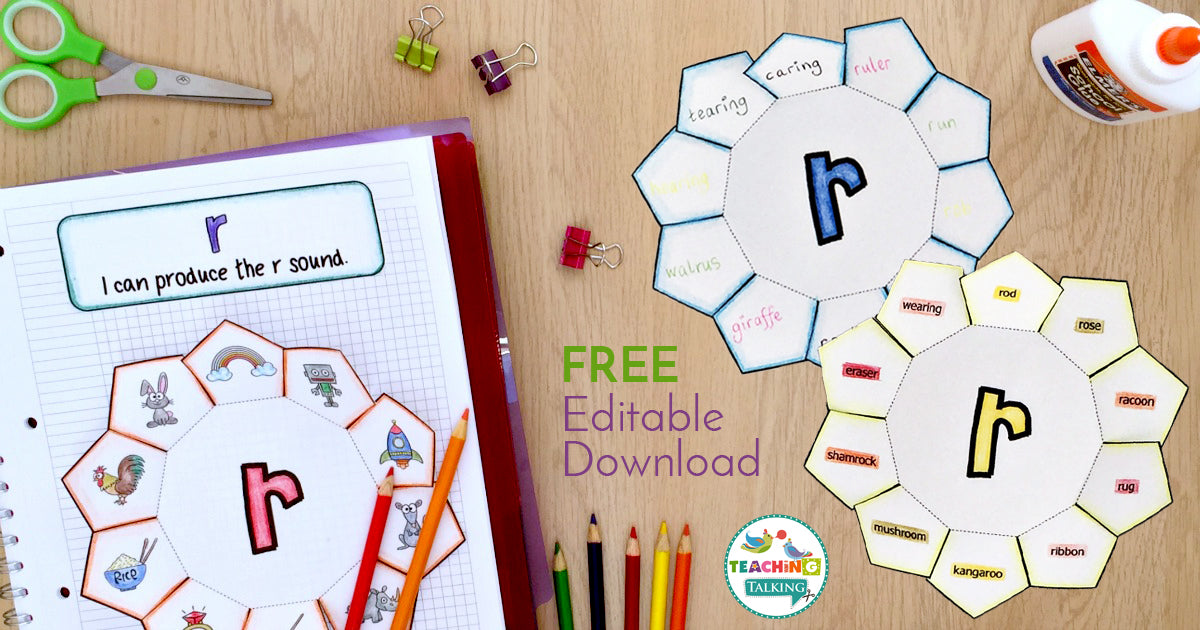 Random Speech Therapy Activities + FREEBIES