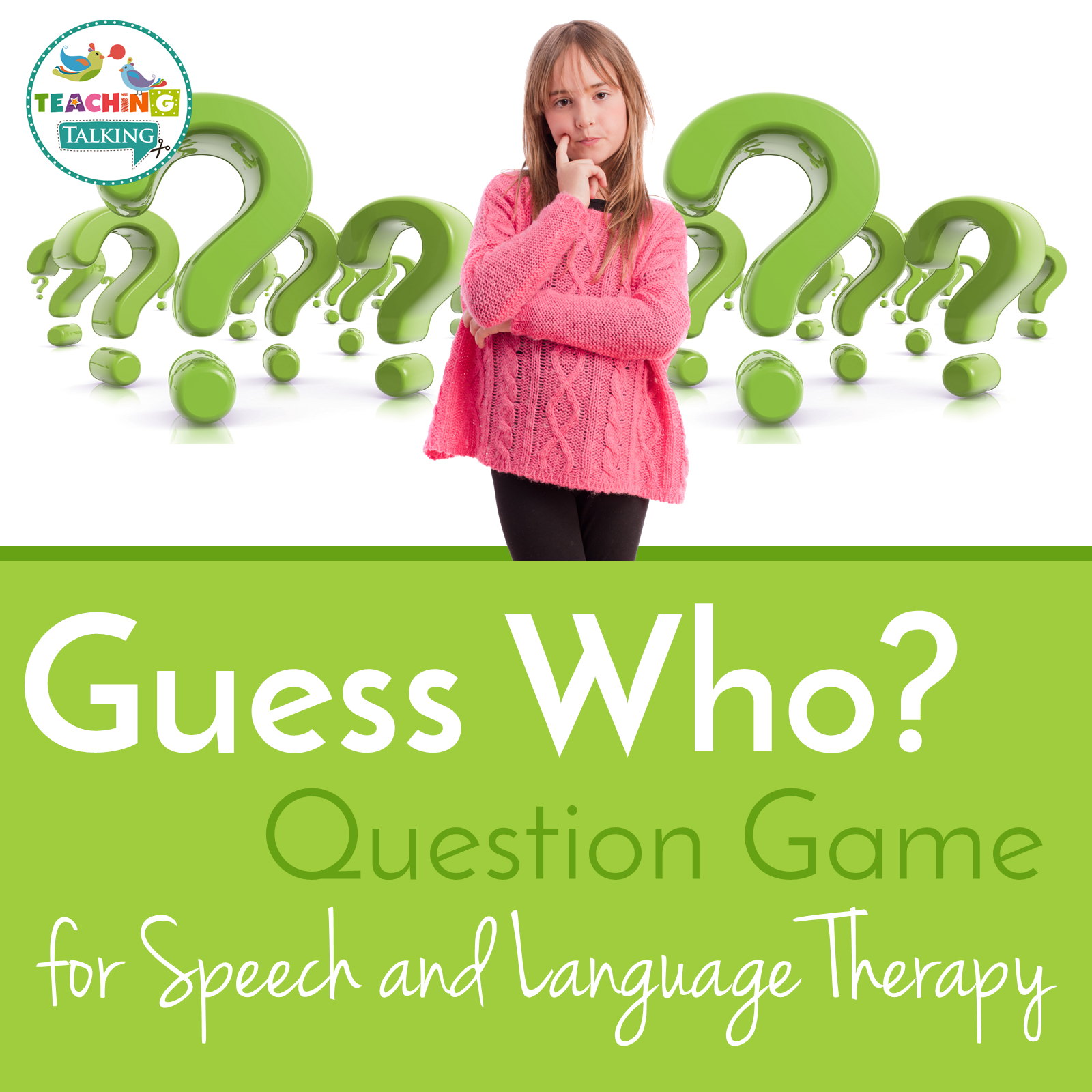 Guess Who Game for Speech Therapy