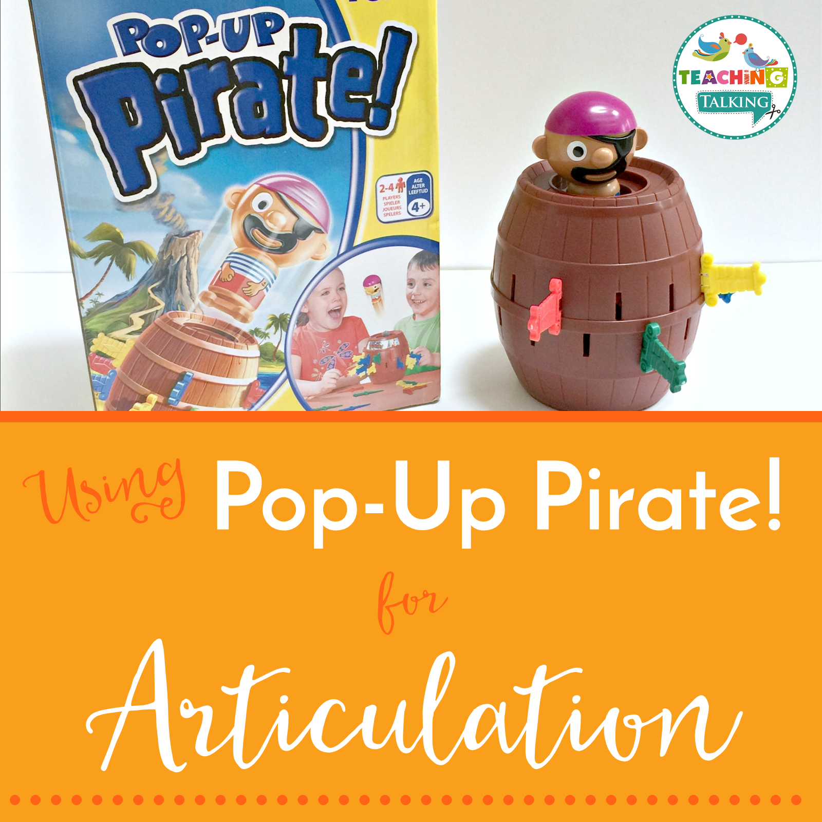 Pop Up Pirate for Speech Therapy