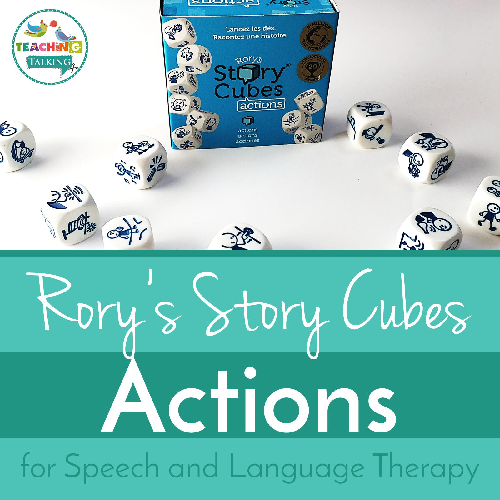 Here are Rory's Story Cubes