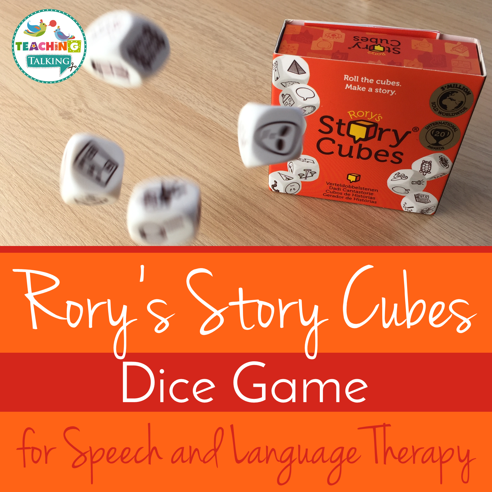 Rory's Story Cubes for Speech Therapy - Teaching Talking