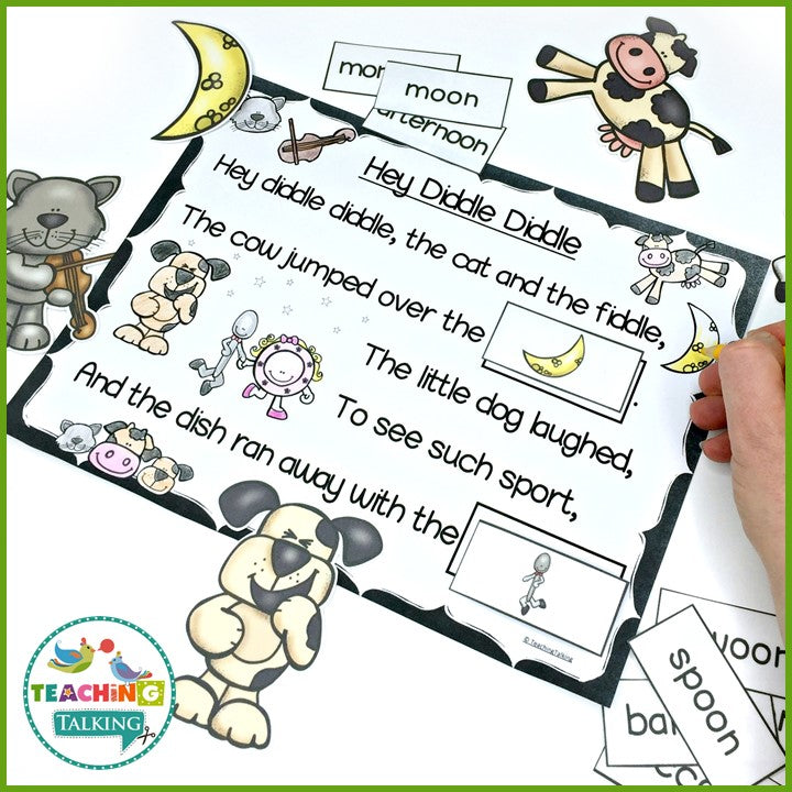 Nursery Rhyme Activities for Speech Therapy