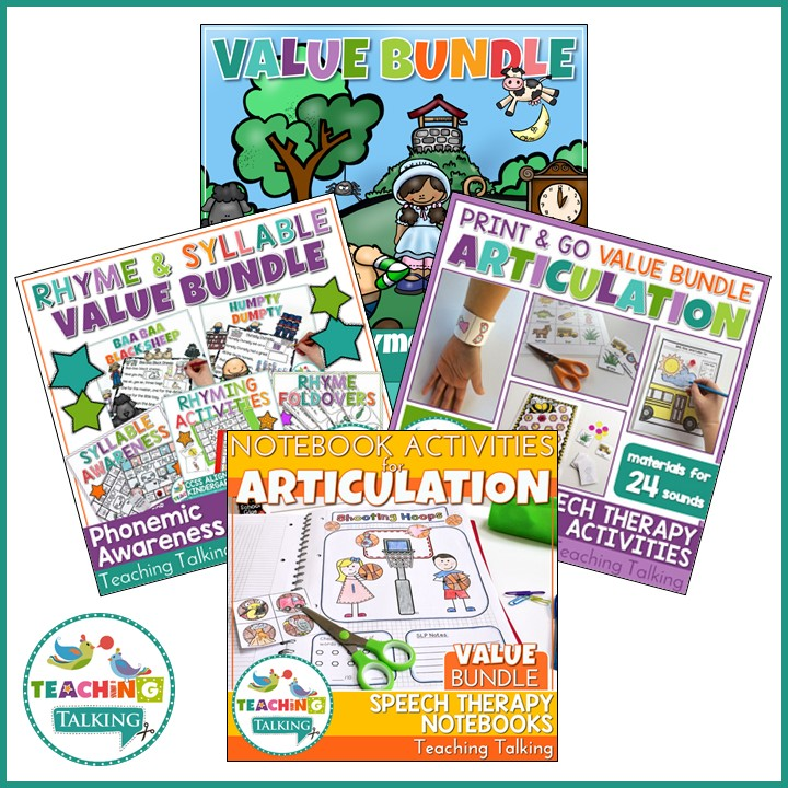 All Speech Therapy Value Bundles