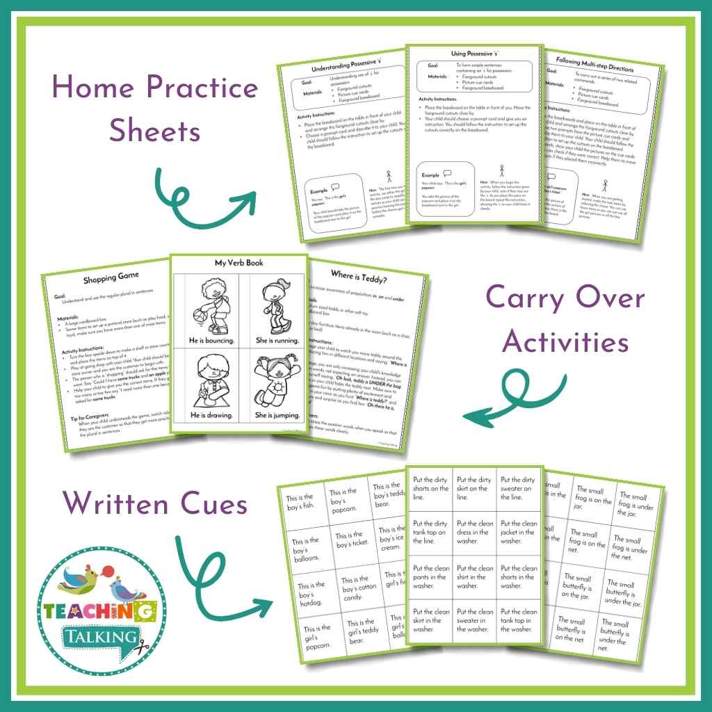 Preschool Language Activity Kit - Starter - Teaching Talking