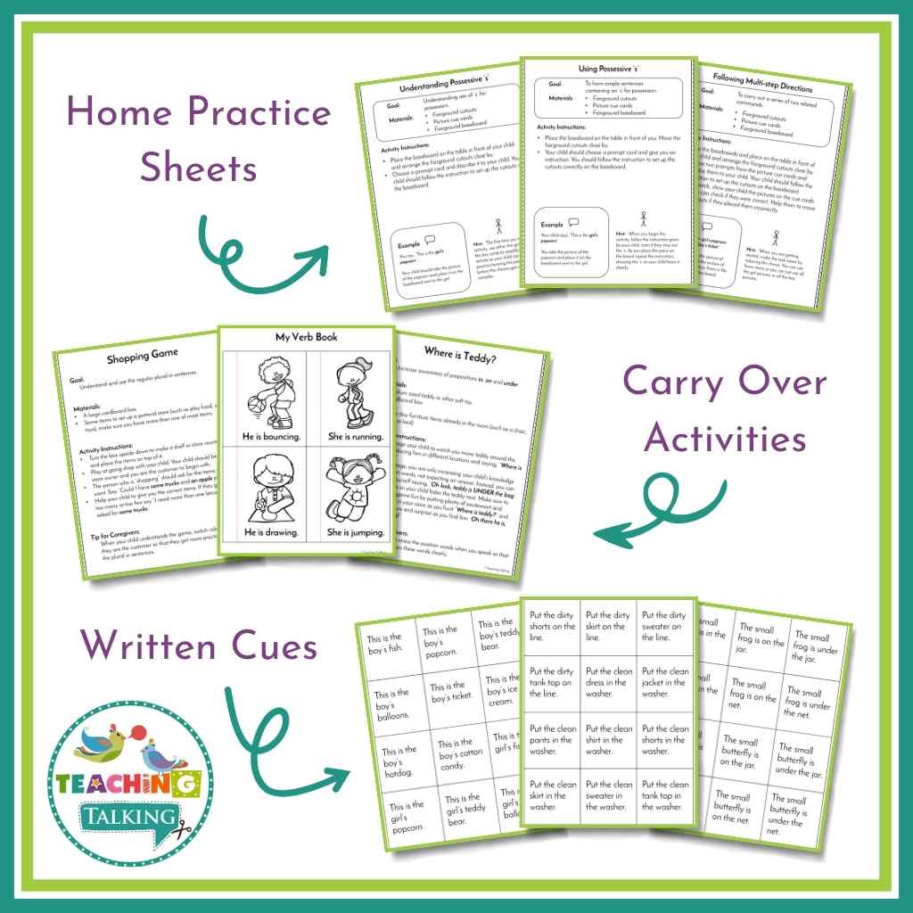Preschool Language Activity Kit - Starter