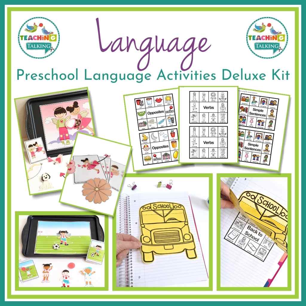 Preschool Language Activity Kit - Deluxe