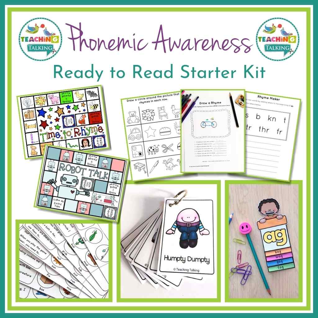 Preschool Ready to Read Kit - Starter - Teaching Talking