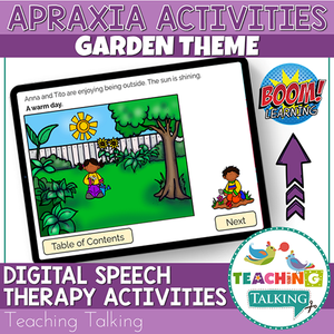 Teaching Talking BOOM Cards BOOM Cards - Apraxia Activities Value Bundle
