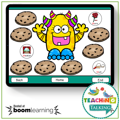 Teaching Talking BOOM Cards BOOM Cards - Articulation Activities for /TH/