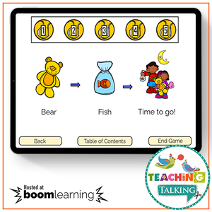 Teaching Talking BOOM Cards BOOM Cards - Carnival Theme Apraxia Activities
