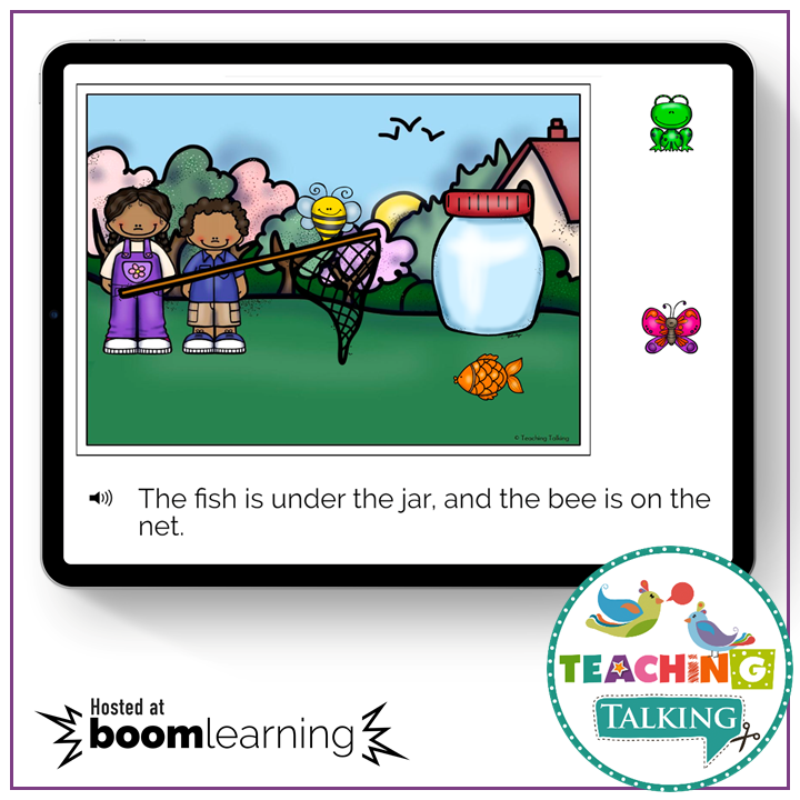 Teaching Talking BOOM Cards BOOM Cards for Preschool Language Bundle