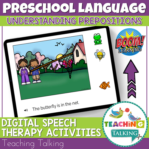 Teaching Talking BOOM Cards BOOM Cards - Understanding Prepositions