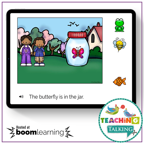 Teaching Talking BOOM Cards BOOM Cards - Understanding Prepositions