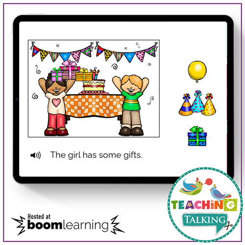 Teaching Talking BOOM Cards BOOM Cards - Understanding Regular Plurals