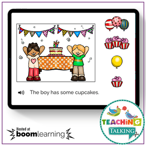 Teaching Talking BOOM Cards BOOM Cards - Understanding Regular Plurals