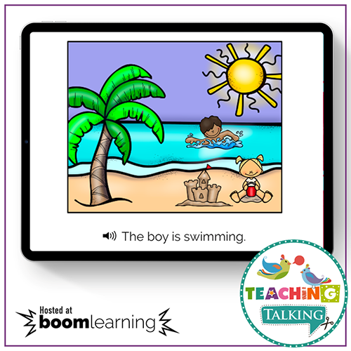 Teaching Talking BOOM Cards BOOM Cards - Understanding Verbs