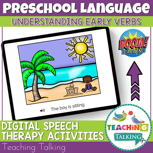 Teaching Talking BOOM Cards BOOM Cards - Understanding Verbs