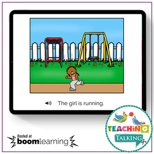 Teaching Talking BOOM Cards BOOM Cards - Understanding Verbs