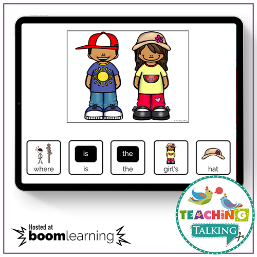 Teaching Talking BOOM Cards BOOM Cards - Using Possessive 's'