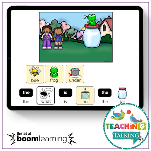 Teaching Talking BOOM Cards BOOM Cards - Using Prepositions