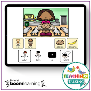Teaching Talking BOOM Cards BOOM Cards - Using Pronouns