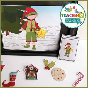 Teaching Talking Christmas Preschool Language Activities for Speech Therapy