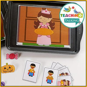 Teaching Talking Halloween Preschool Language Activities for Speech Therapy