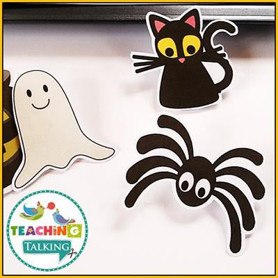 Teaching Talking Halloween Preschool Language Activities for Speech Therapy