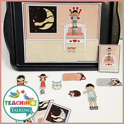 Teaching Talking Movie Night Preschool Language Activities for Speech Therapy