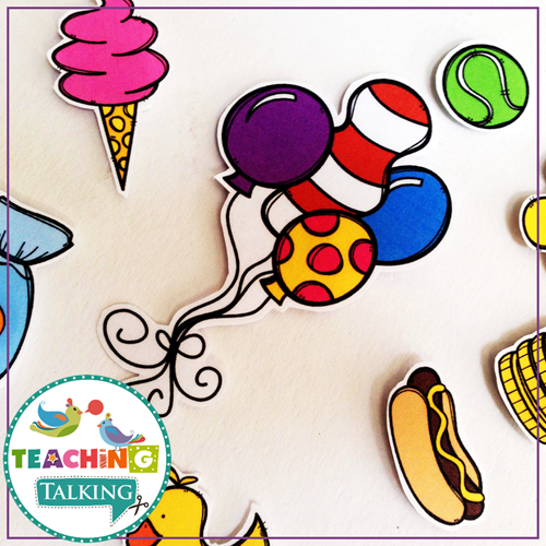 Teaching Talking Printable Apraxia of Speech Activities Carnival Pack