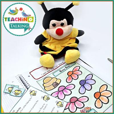 Teaching Talking Printable Apraxia of Speech Activities for Speech Therapy Notebooks