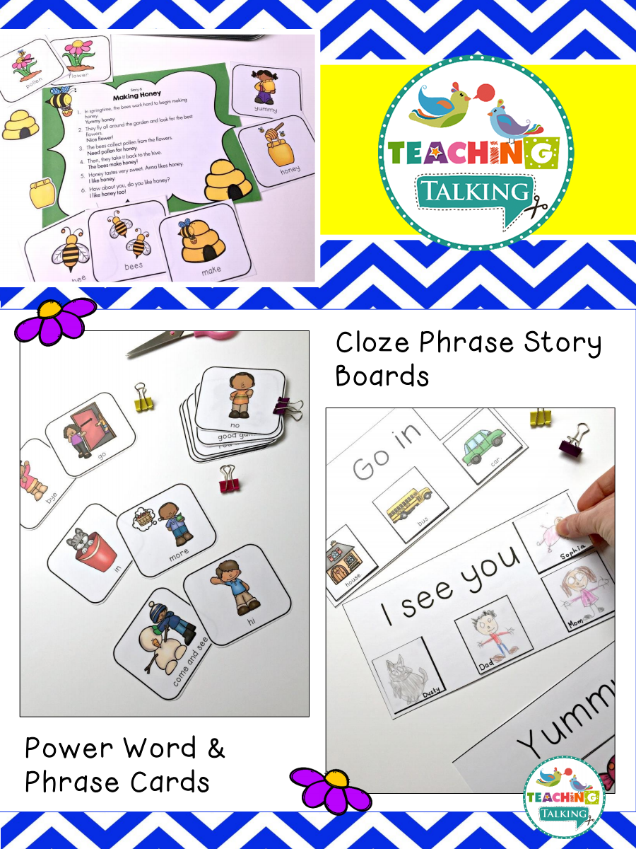 Teaching Talking Printable Apraxia of Speech Activities Garden Pack