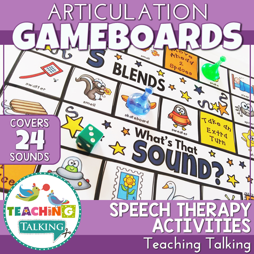 Bananagrams Game for Speech and Language Therapy - Teaching Talking